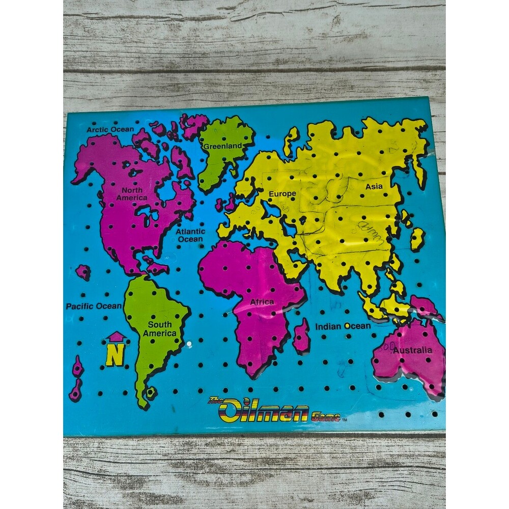 Vintage 1994 The Oilman Boardgame